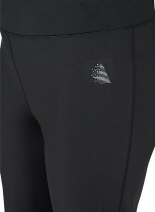 Zizzifashion Flared workout bottoms, Black, Packshot image number 2