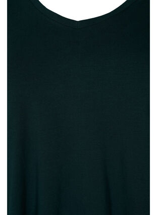 Zizzifashion Solid-coloured basic cotton T-shirt, Scarab, Packshot image number 2