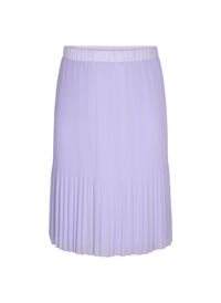 Pleated midi skirt