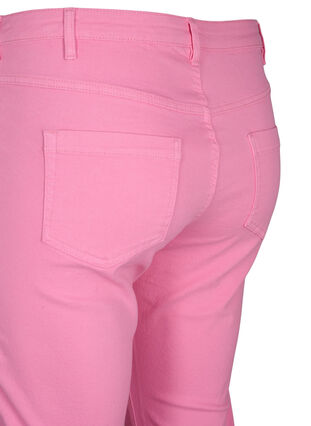 Zizzifashion Close-fitting Emily capri trousers, Rosebloom, Packshot image number 3