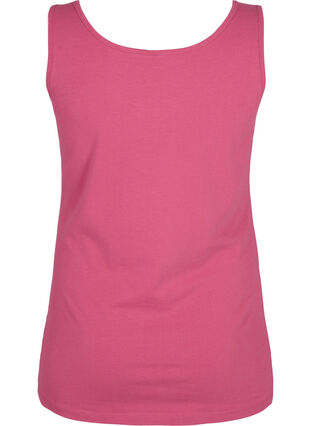 Zizzifashion Solid color basic top in cotton, Malaga, Packshot image number 1