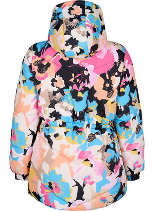 Zizzifashion Colourful jacket with hood, Multi Color, Packshot image number 1