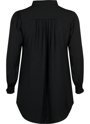 Zizzifashion Tunic with smock, Black, Packshot image number 1