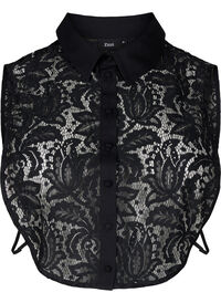 Loose lace shirt collar