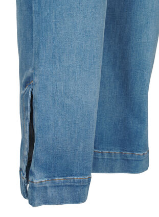 Zizzifashion Bootcut jeans with slit, Blue Denim, Packshot image number 4