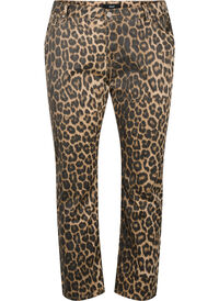 Emily jeans with leopard print