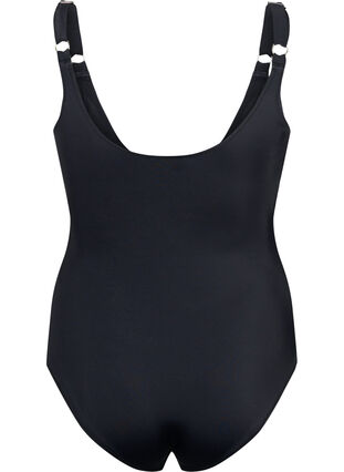 Zizzifashion Swimsuit with wrap, Black, Packshot image number 1