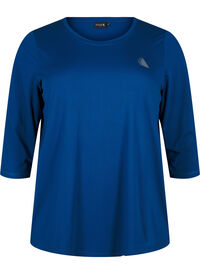 Sports top with 3/4 sleeves