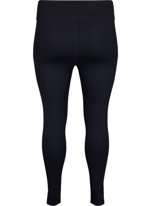 Zizzifashion 7/8 length training tights, Black, Packshot image number 1