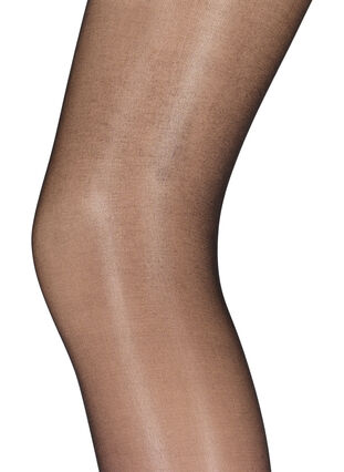 Zizzifashion Run-resistant 30 denier tights, Black, Packshot image number 1