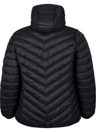 Zizzifashion Lightweight jacket with hood, Black, Packshot image number 1